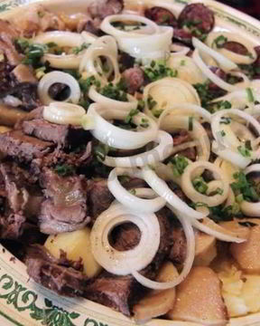 Бешбармак с картошкой