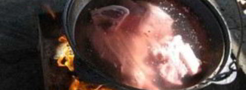 бешбармак в казане. Шаг 3