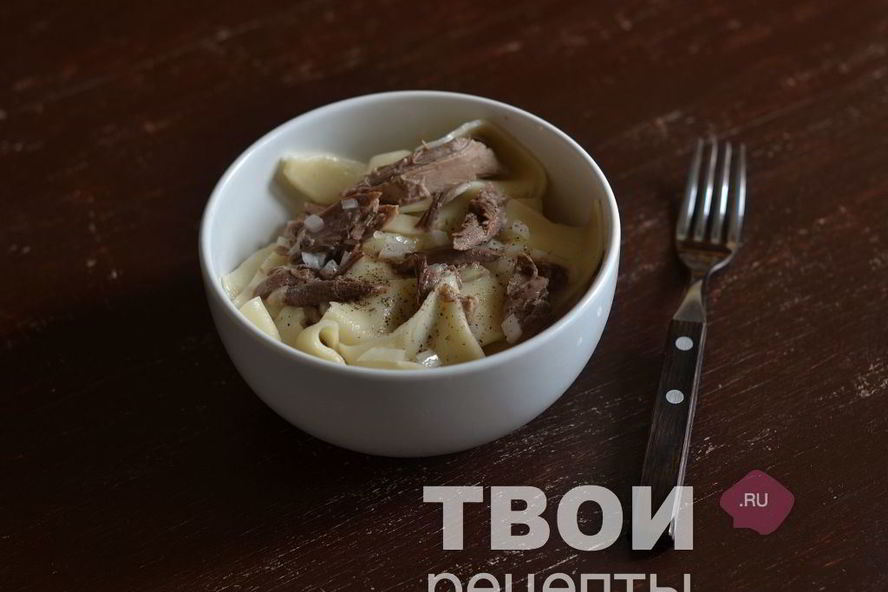 Рецепт бешбармака