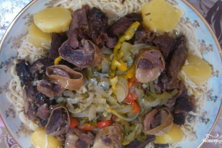 Рецепт еврейского бешбармака