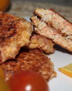 Биточки из крабовых палочек