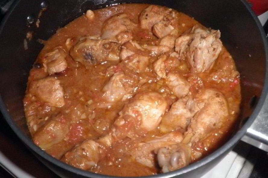 Рецепт чахохбили из куриных ножек