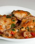 Чахохбили из курицы с помидорами