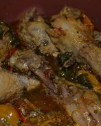 Чахохбили из курицы в мультиварке