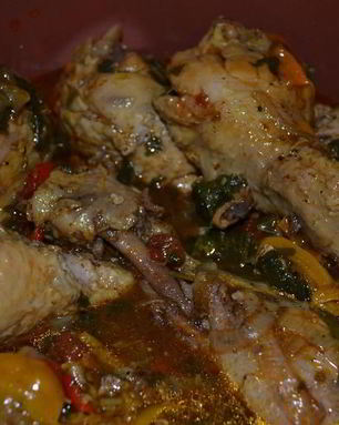 Чахохбили из курицы в мультиварке