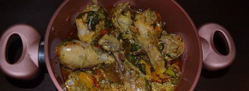 чахохбили из курицы в мультиварке. Шаг 14