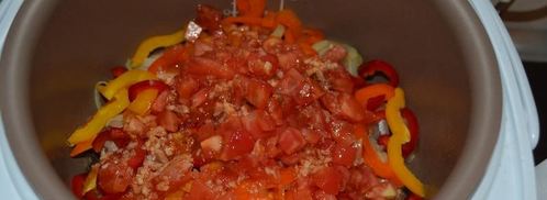 чахохбили из курицы в мультиварке. Шаг 11