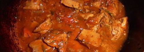 чахохбили из свинины. Шаг 6