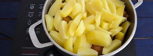 чахохбили с картошкой в духовке. Шаг 16