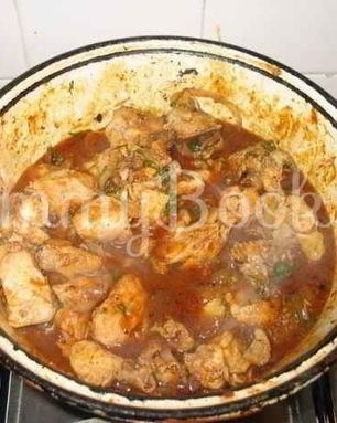 Чахохбили с куриной грудки