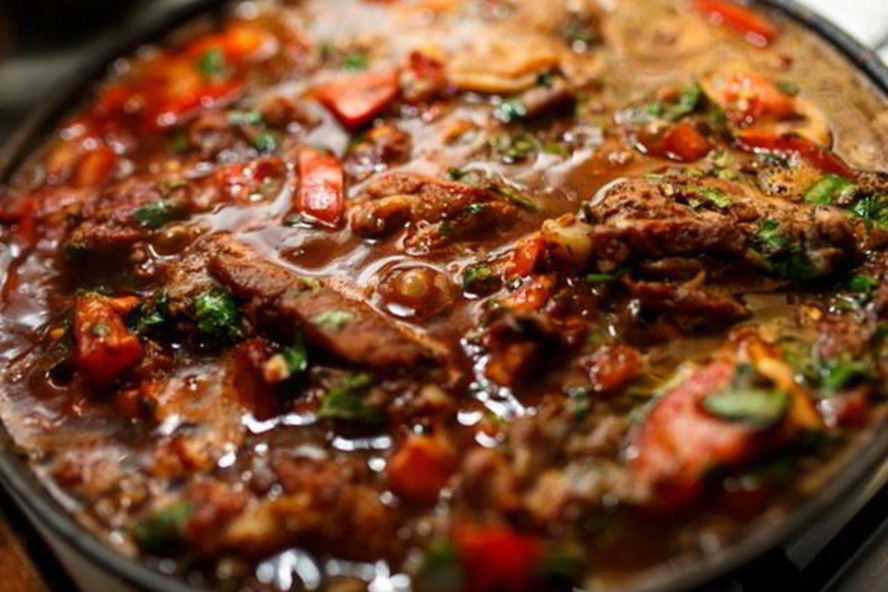 Рецепт чахохбили с курицей и картофелем