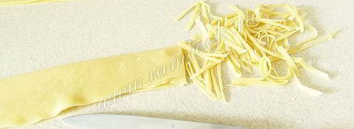 домашняя лапша. Шаг 10