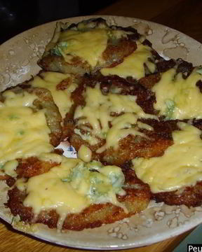 Драники из картошки с сыром