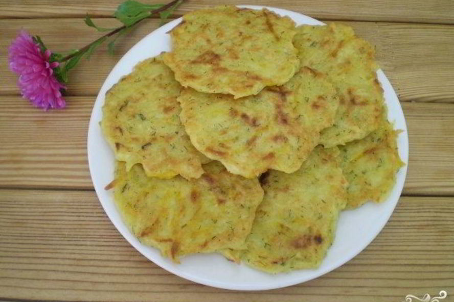 Рецепт драников из тыквы