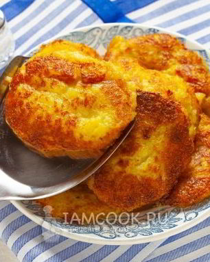 Драники из вареной картошки