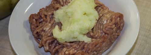 драники картофельные с фаршем. Шаг 5