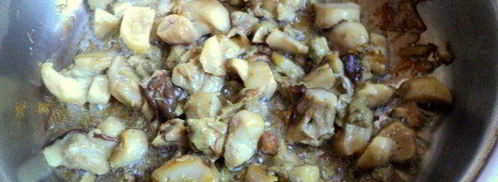 драники с грибным соусом. Шаг 5