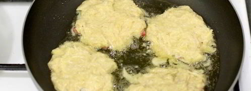 драники с колбасой. Шаг 7