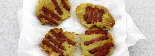 драники с колбасой. Шаг 8