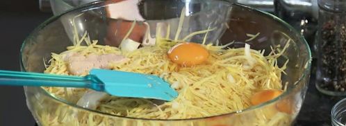 драники с мясной начинкой. Шаг 4