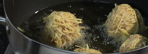 драники с мясной начинкой. Шаг 5