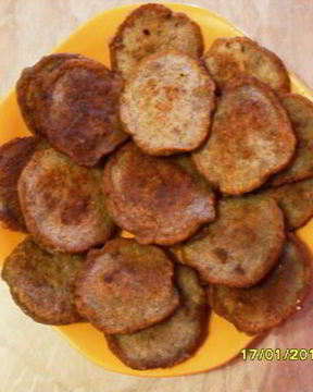 Драники с печенкой