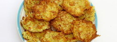 картофельные драники с колбасой и сыром. Шаг 10