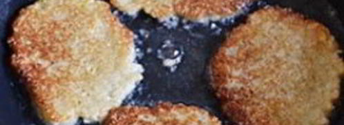 картофельные драники с манкой. Шаг 6