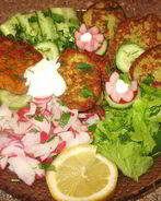 Картофельные и морковные драники