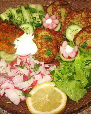 Картофельные и морковные драники