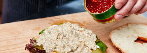 бейгл с форшмаком. Шаг 6