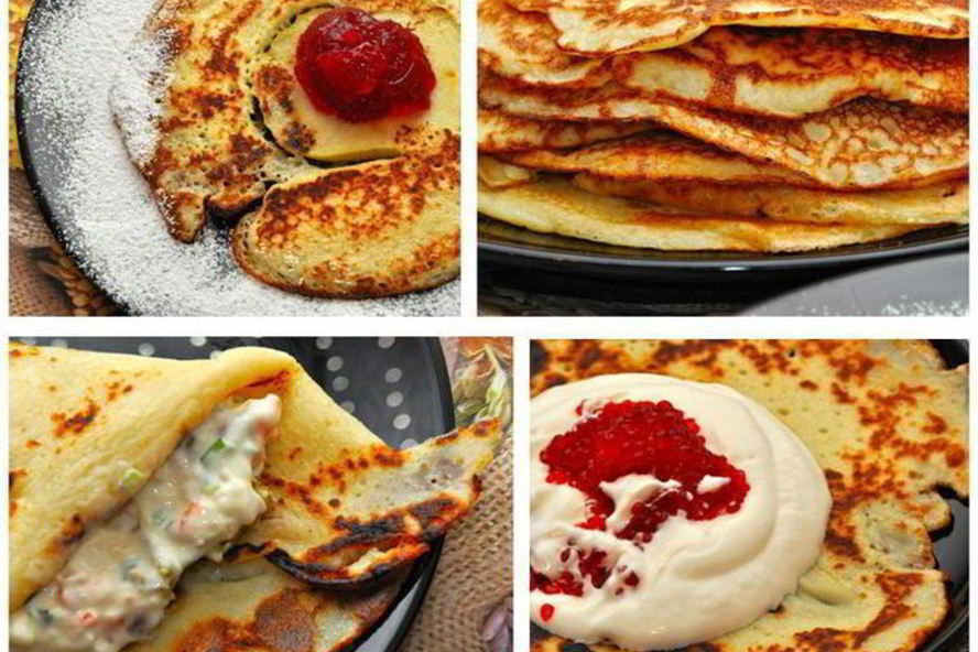 Рецепт блинного форшмака