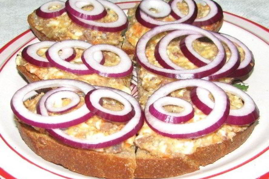 Рецепт форшмака с морковью и плавленным сыром