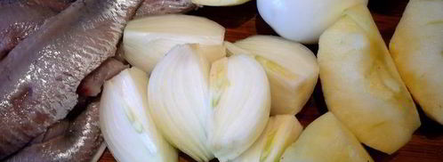 форшмак золотая рыбка. Шаг 3