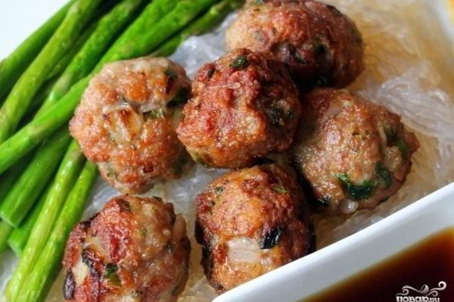 Рецепт фрикаделек по-азиатски