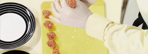 фрикадельки с брусничным соусом. Шаг 6