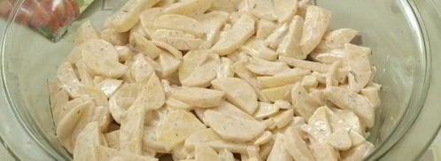 фрикадельки с картошкой в духовке. Шаг 8