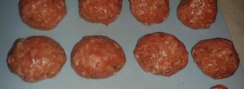 фрикадельки тушеные с баклажанами. Шаг 3