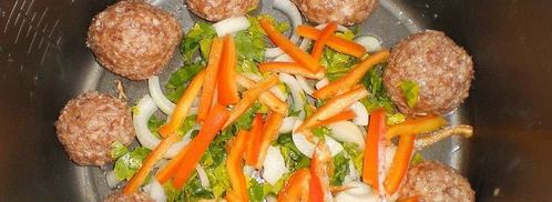 фрикадельки в мультиварке. Шаг 3