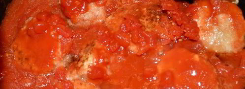 куриные фрикадельки в томатном соусе. Шаг 4