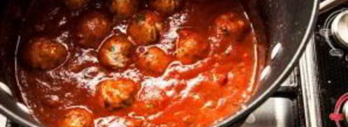 мясные фрикадельки с подливкой. Шаг 10