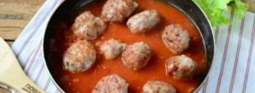 паста в томате с фрикадельками. Шаг 6