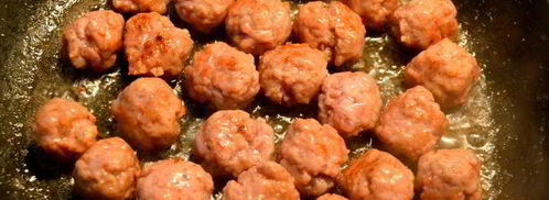 рисовая корона с тыквой и фрикадельками. Шаг 14