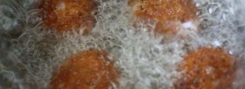 рыбные фрикадельки с соусом айоли. Шаг 10