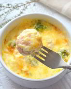 Запеченные фрикадельки из рыбы под сыром в духовке