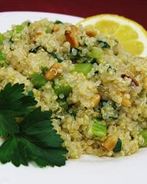 Гарнир из кинвы с сельдереем