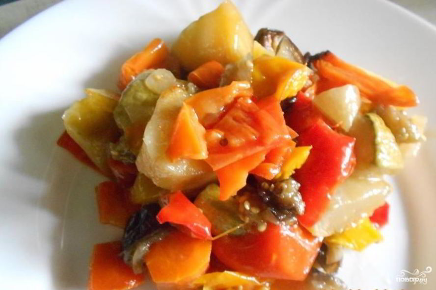 Рецепт гарнира к индейке в духовке