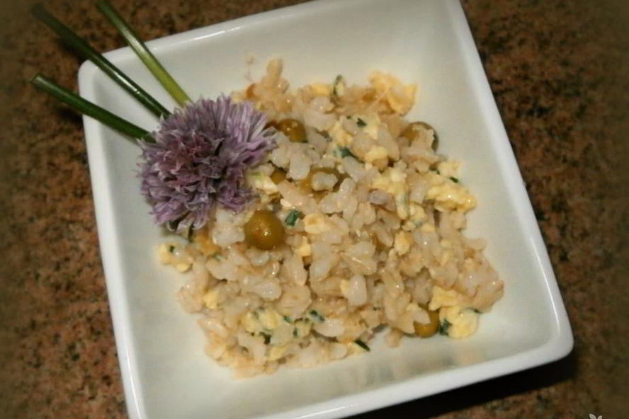 Рецепт бурого риса на сковороде