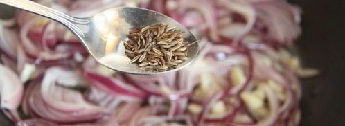 чечевица со свеклой и шпинатом. Шаг 6