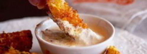 деревенский картофель под сырным соусом. Шаг 7